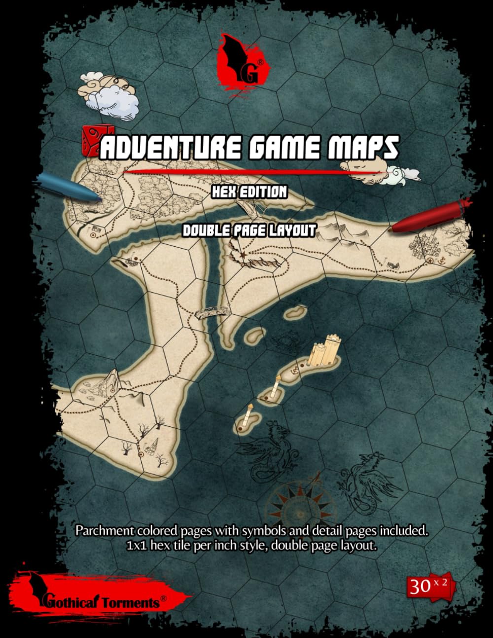 Adventure Game Maps — Hex Edition